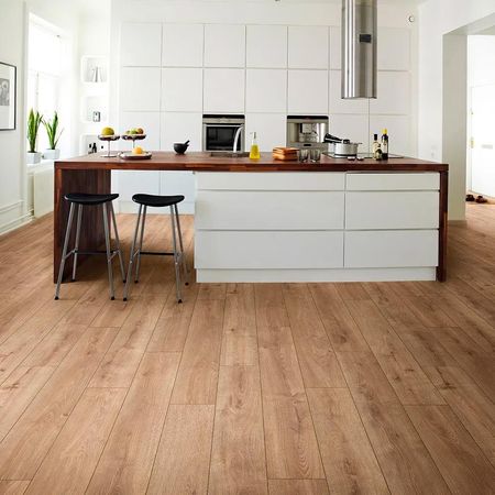 Piso Laminado AC4 8mm Waterproof Roble Hillside Krono Original