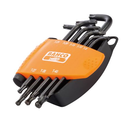 Juego de Llaves Torx Bahco Pulidas de Acero para Uso Profesional