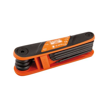 Juego de Llaves Torx Navaja 8 Piezas Bahco Antideslizante