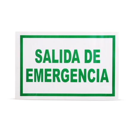 Señal Fotoluminiscente Salida de Emergencia