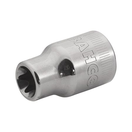 Dado Torx Hembra E20 Enc 1/2 Bahco Cromado/Pulido de Acero