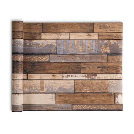 Papel Decorativo lavable Madera az 0.53x10.05 metros Decopapel