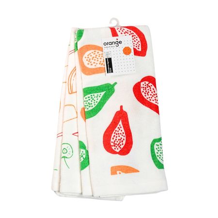 Set x 2 secadores Mod2 38x60cm Orange