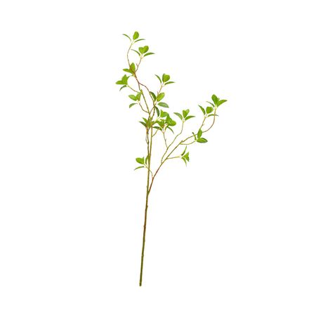 Hojas verdes medianas 69cm Orange