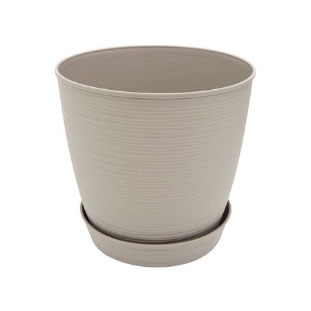 Maceta Circular Piedra 29x27cm Reyplast