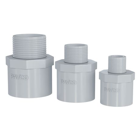 Adaptador de PVC Pavco Modelo 975889 Tee 1 1/4' Agua Fría Mixto Gris