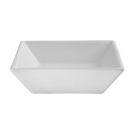 Ovalin Bowl Vainsa Modena Blanco de Loza 41.1cm