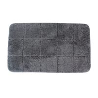 Piso de Baño Microfibra Bali Gris 45x75cm Orange