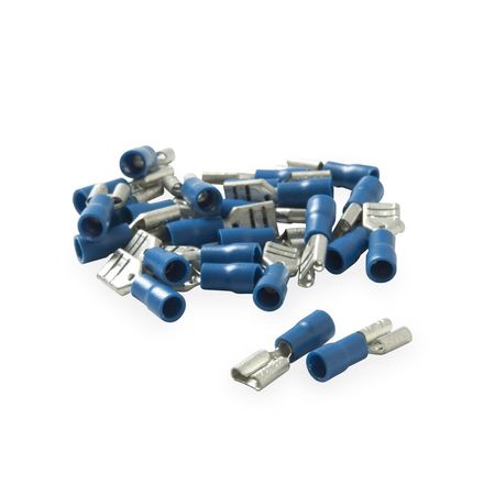 Terminal aislado hembra 7.6mm 16-14AWG x 25 unid Tkl