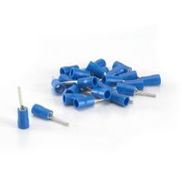 Terminal Aislado U 16/14AWG 1.9mm x25 unidades Tkl