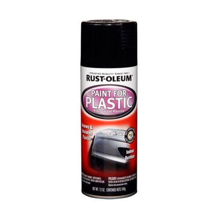 Pintura autos plástico Negro 340gr Rust Oleum