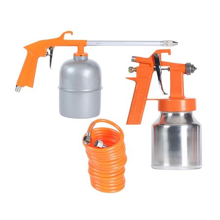 Kit de Herramientas Neumáticas 5 pzas Werken Naranja