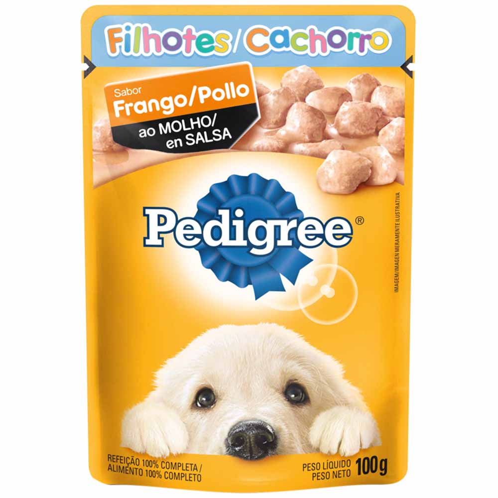 Comida para Perro PEDIGREE Cachorro Sabor Pollo Pouch 100g plazaVea Supermercado
