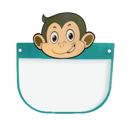 Protector infantil de rostro Mono
