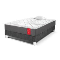 Cama Paraíso Su Majestad 1.5 Plazas Charcoal