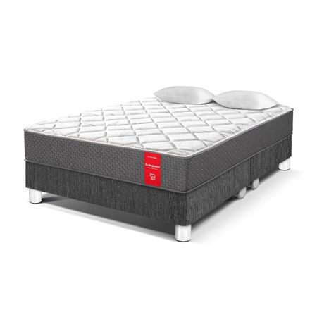 Cama Paraíso Su Majestad Queen Gris