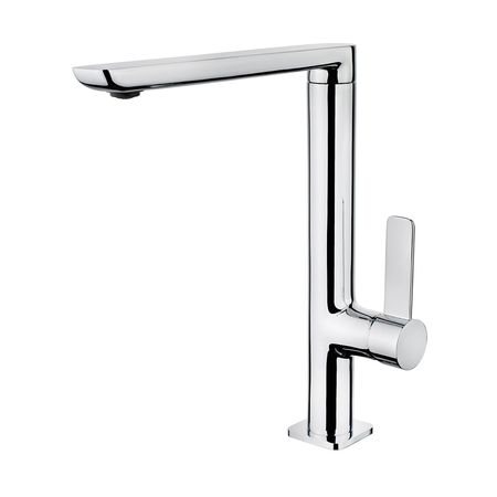 Mezcladora Monocomando Teka Fo 915 Cromada con Aireador Anticalcáreo