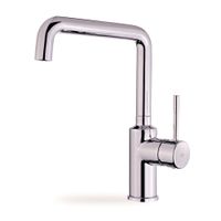 Mezcladora Monocomando Teka Frame de Acero Inoxidable Cromado/Pulido