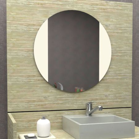 Espejo de Baño Lucca Redondo 65x65cm Tuhome