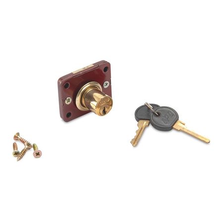 Chapa de escritorio con base roja Global Trader