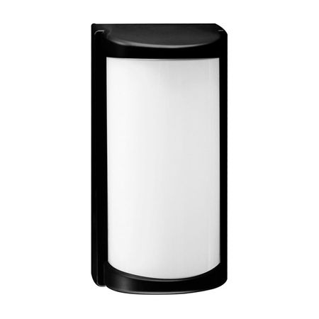 Aplique rectangular LED Negro 30W Luz Cálida Lightech