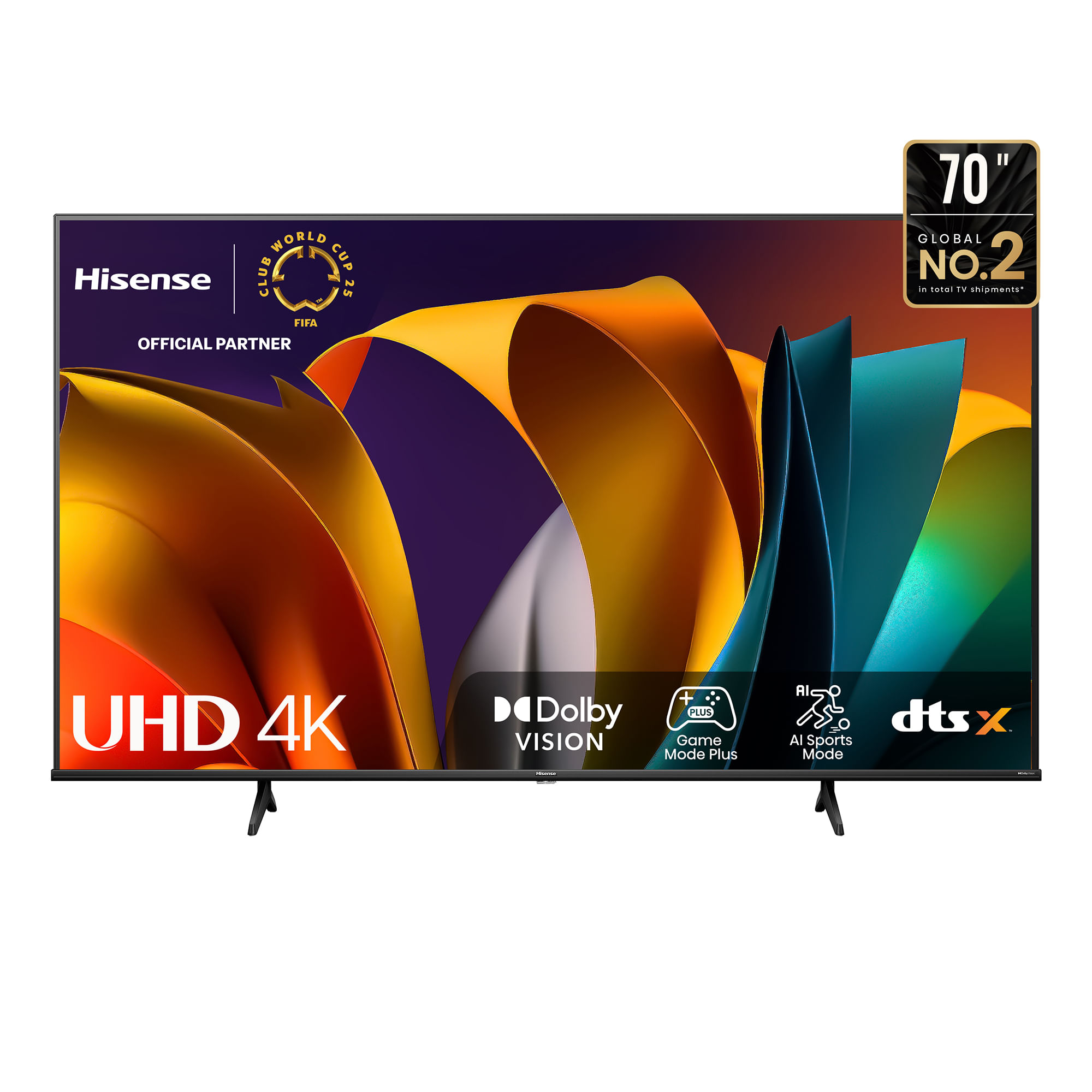 Televisor HISENSE LED 70"" UHD 4K Smart TV 70A6N