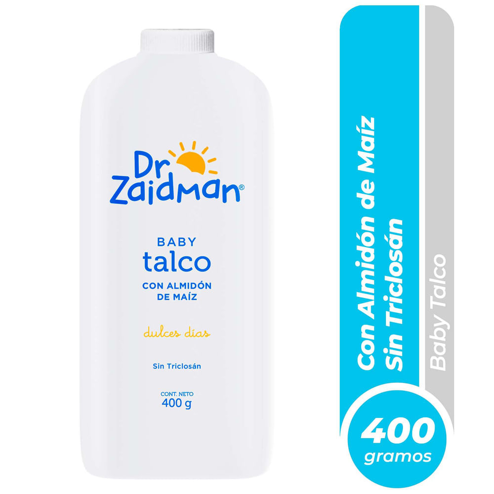 Talco para Bebé DR ZAIDMAN Frasco 400g