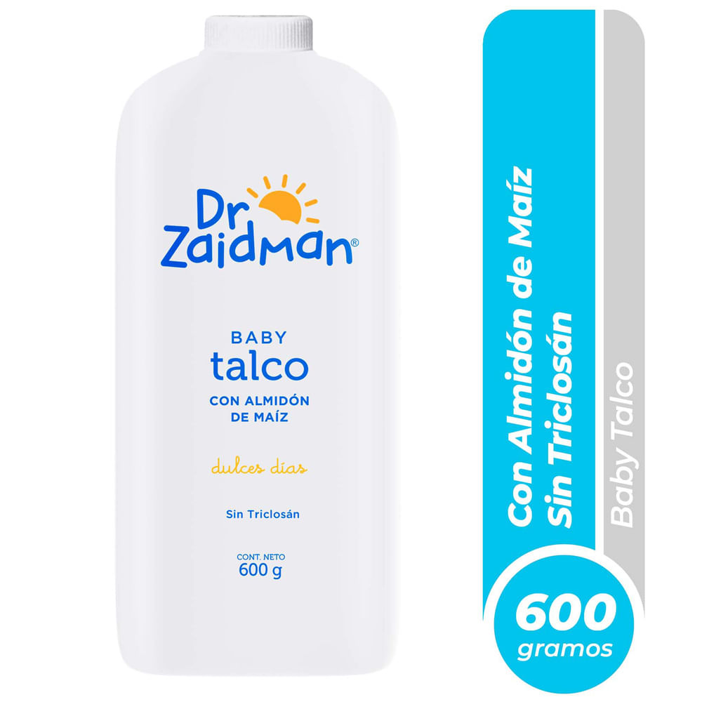 Talco para Bebé DR ZAIDMAN Frasco 600g