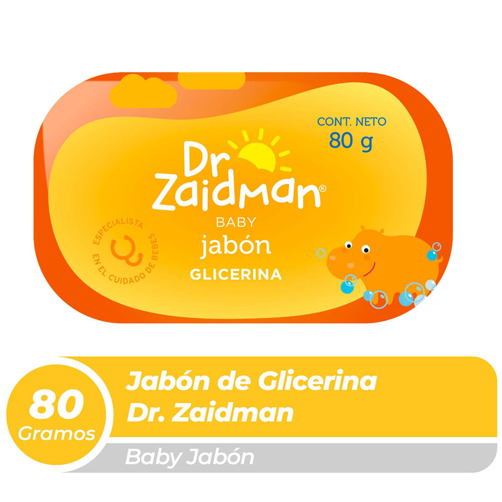 Jabón para Bebé DR ZAIDMAN Glicerina Bolsa 80g