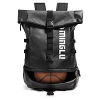 Mochila Deportiva MINGLU Futbol Basquet Gym Pelota Viajes 45 L 15.6 Negro
