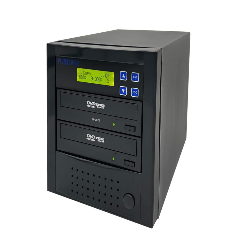 Plexcopier duplicadora de discos compatible con CD-CVD