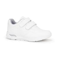 Zapatilla Escolar Juvenil Cuero Par&ss JA25Q1-CG822 BLANCO