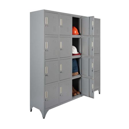Casillero Metálico Maletek Mk504 Gris de 171x180x40cm