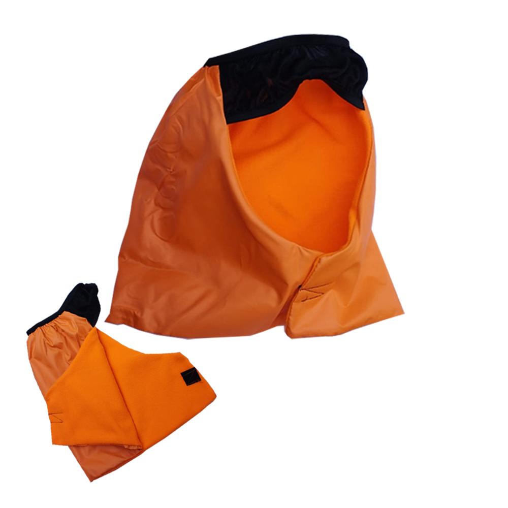 Cortaviento Taslan Impermeable con forro Polar Estándar Naranja