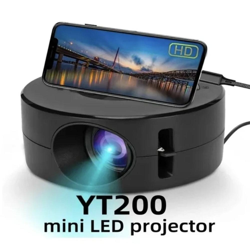 Mini Proyector Inteligente YT200 Cine en Casa Portátil