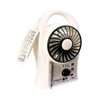 Ventilador 5? con Radio y Linterna OP-3705 OPALUX