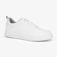 Zapatilla Escolar  Hombre  Cuero KAIDA  JA25-CG863 BLANCO