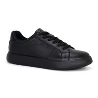 Zapatilla Escolar  Hombre  Cuero KAIDA JA25-CG860 NEGRO