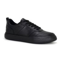 Zapatilla Escolar  Hombre  Cuero KAIDA  JA25-CG863 NEGRO