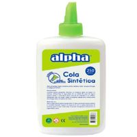 Cola Sintética ALPHA con Paleta Aplicadora Frasco 250g