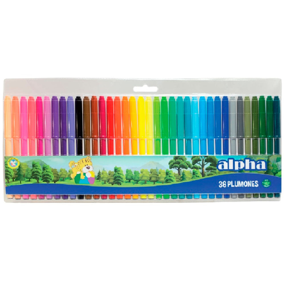 Plumón ALPHA #45 Estx36