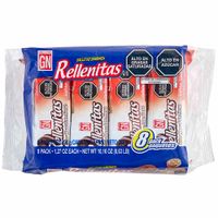 Galletas RELLENITAS GN Chocolate Fresa Paquete 8un