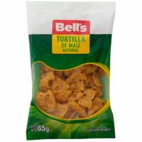 Piqueo BELL'S Tortilla de Maíz Bolsa 65g