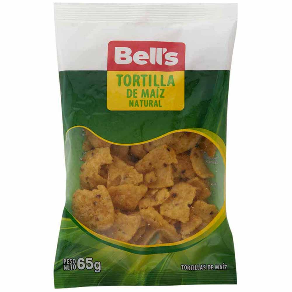 Piqueo BELL'S Tortilla de Maíz Bolsa 65g