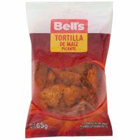 Piqueo BELL'S Tortilla de Maíz Picante Bolsa 65g