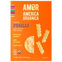 Fideos AMÉRICA ORGÁNICA Pasta Fusilli sin Gluten Caja 227g