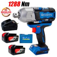 LLAVE DE IMPACTO INDUSTRIAL INALAMBRICA 3/4"" DONGCHENG DCPB1288FK 20V 1288NM 2BAT X 5AH BRUSHLESS