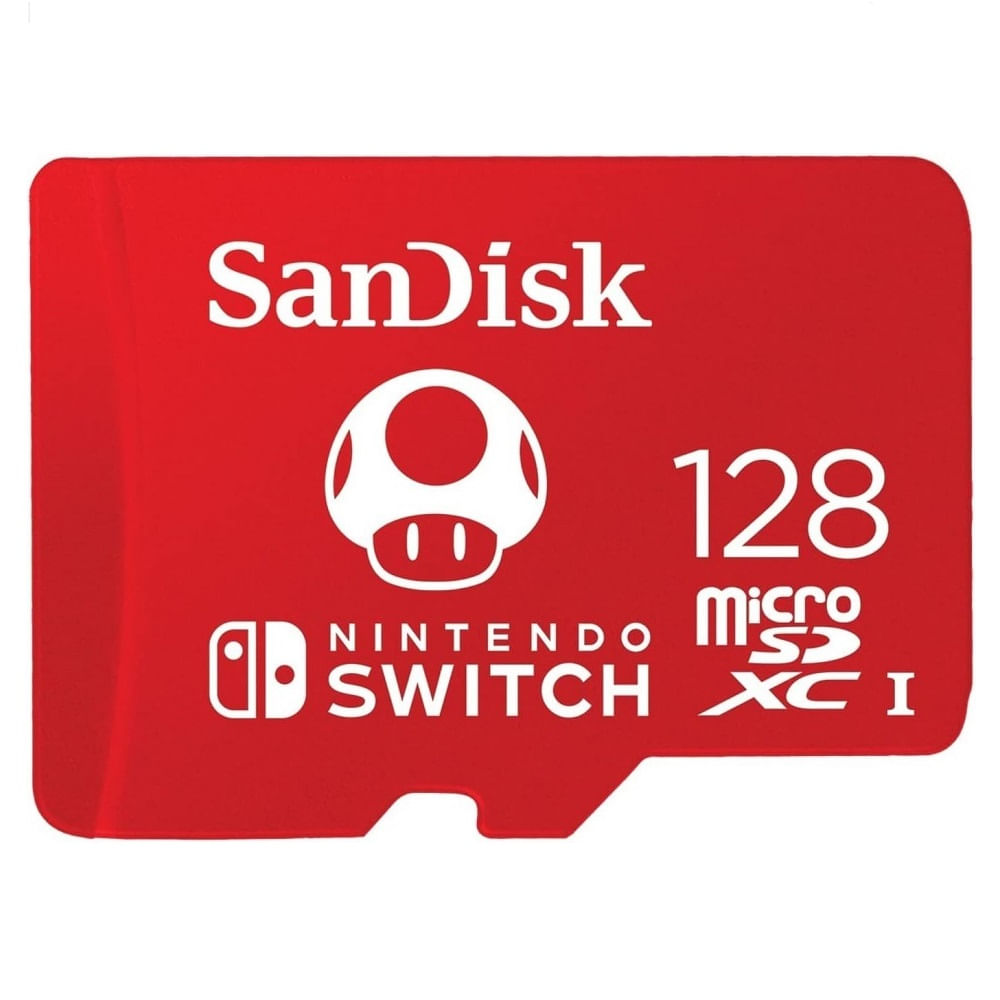 Memoria Micro Sd, Sandisk 128gb Para Nintendo Switch