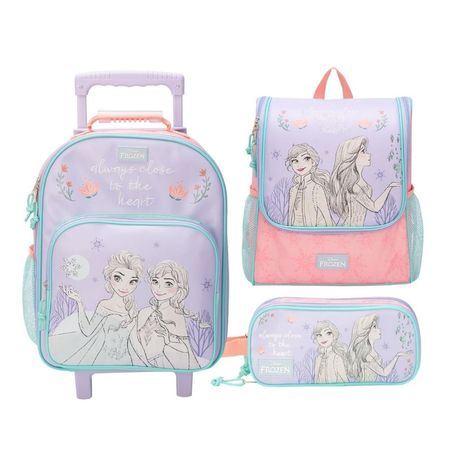 Pack Escolar Maleta Oficio Premium Disney Frozen Elsa Ana 1 - plazaVea
