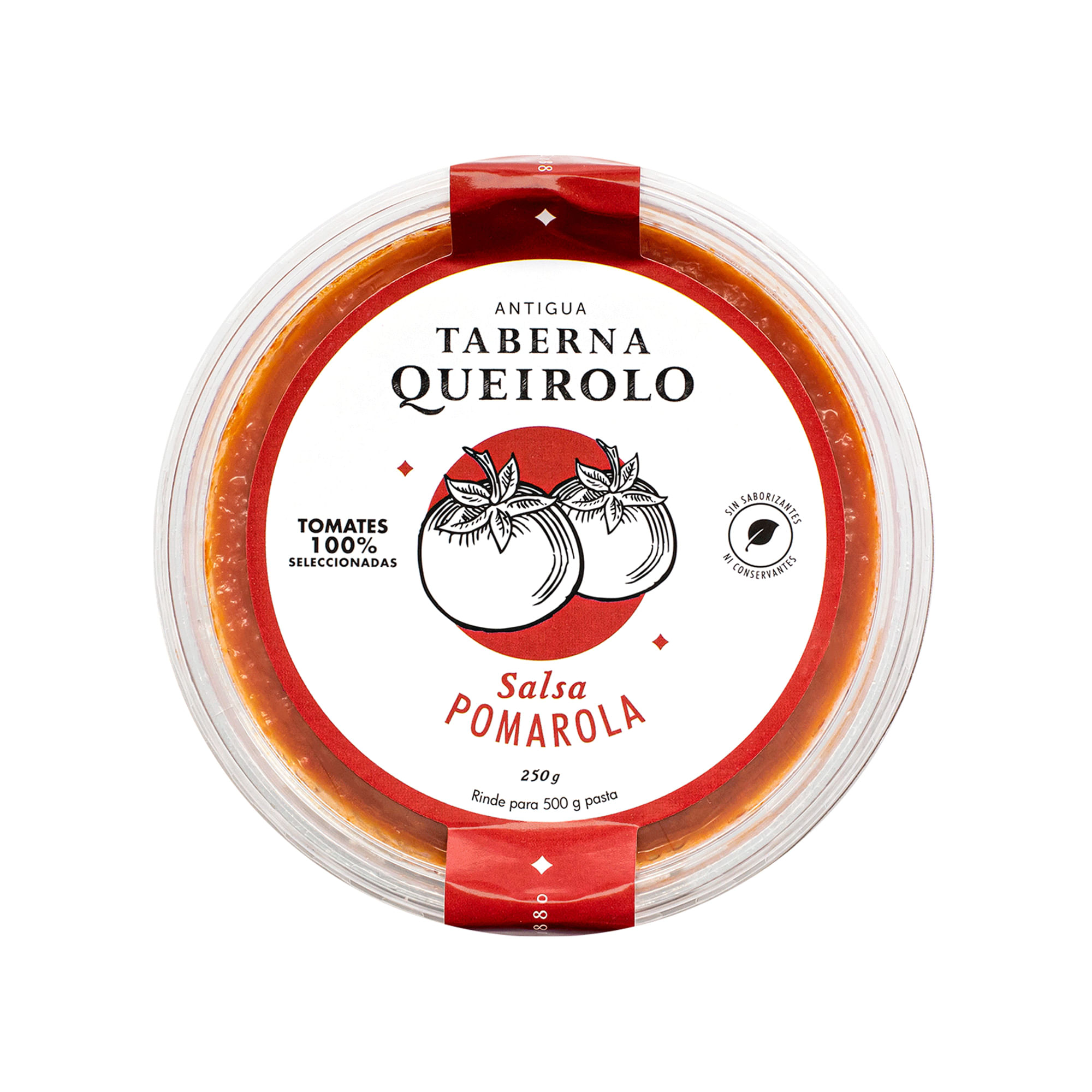 Salsa Pomarola ANTIGUA TABERNA QUEIROLO Caja 250g